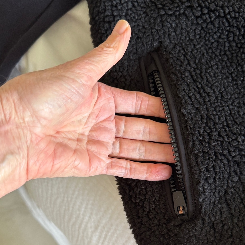 Athleta Range Sherpa Crop Jacket XS - Picture 10 of 16